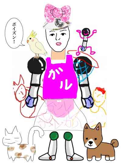 パーツを描いて職人さんに組み立ててもらうトピ