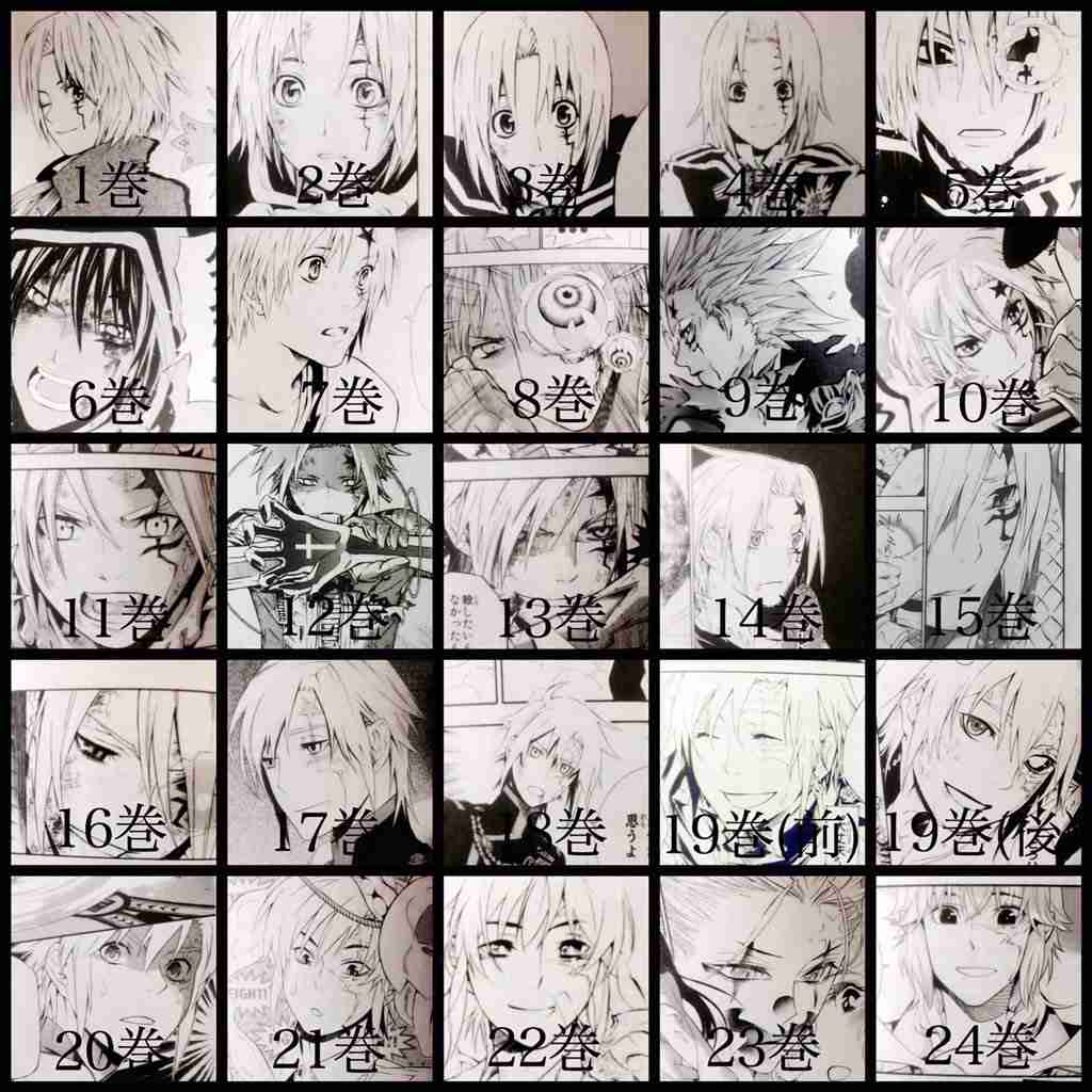 漫画家が描いた絵柄の変化