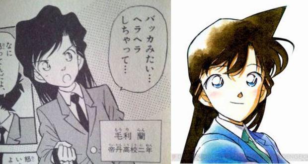 漫画家が描いた絵柄の変化