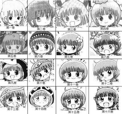 漫画家が描いた絵柄の変化