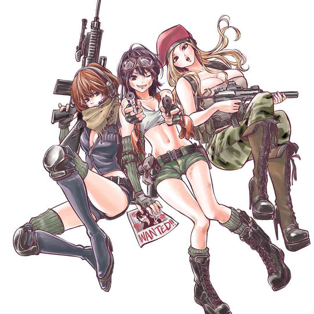 漫画の好きなカラー、扉絵
