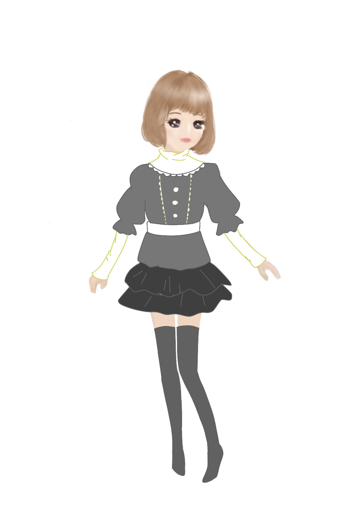 【お絵かき】ガルちゃん人形で遊ぼう!