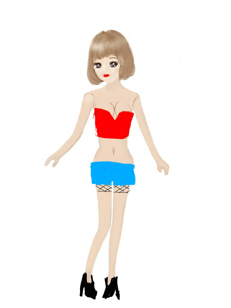 【お絵かき】ガルちゃん人形で遊ぼう!