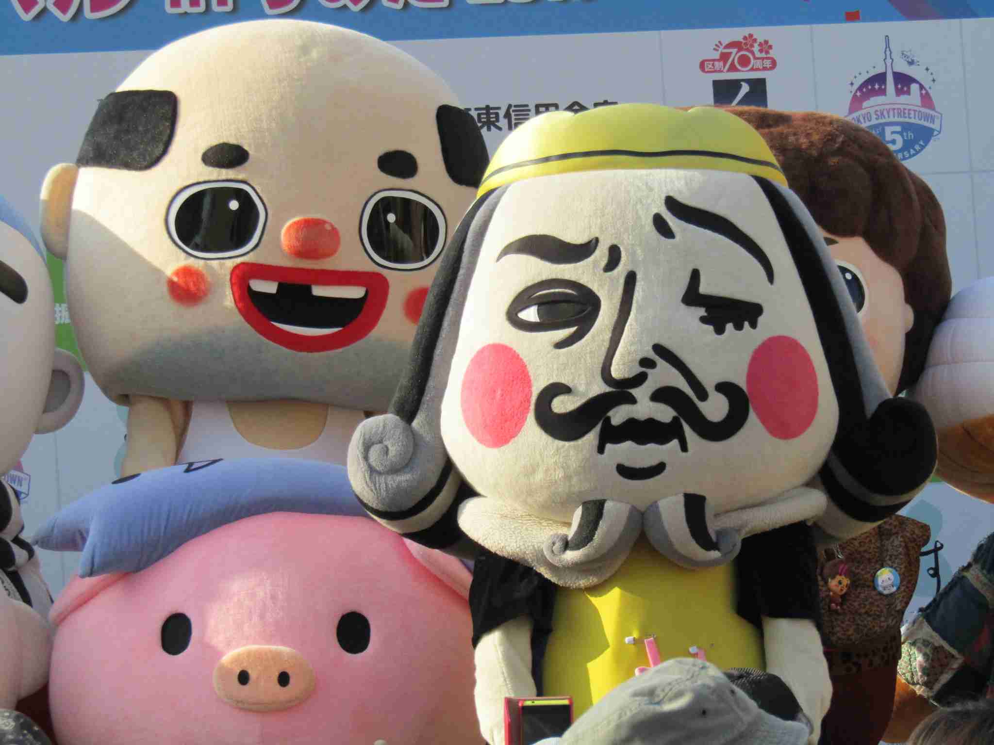 ご当地キャラクターで、どこの県か当てるトピ