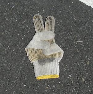 可愛いマフラー、手袋が見たい