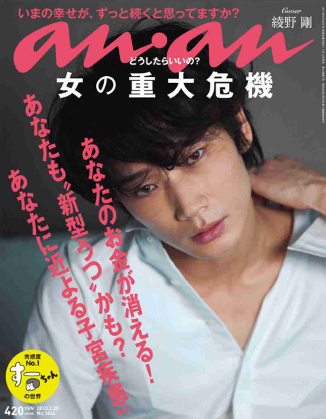 ananの表紙を貼るトピ