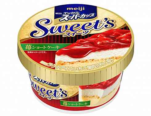苺を使ったスイーツを貼るトピ