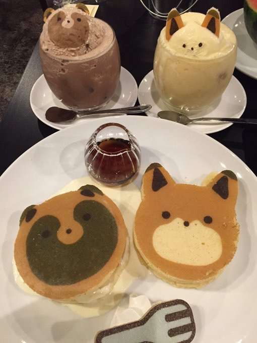 色んなコラボカフェのメニューが見たい。