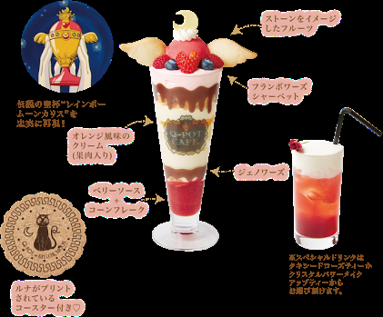 色んなコラボカフェのメニューが見たい。