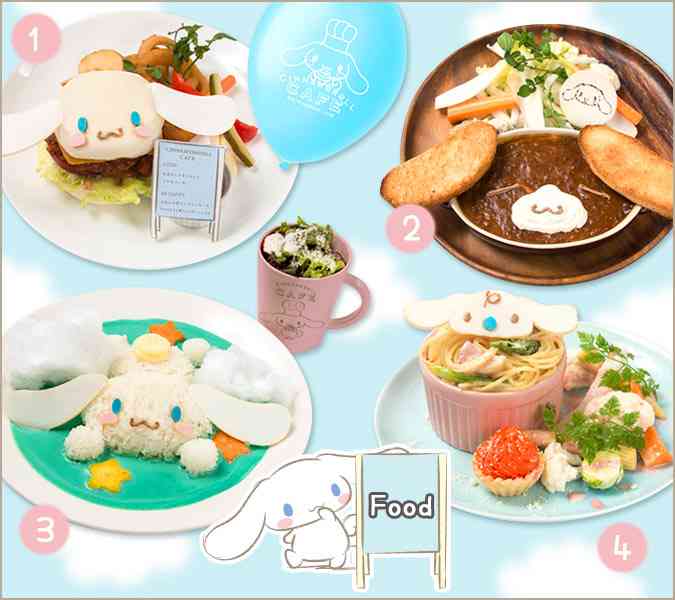 色んなコラボカフェのメニューが見たい。
