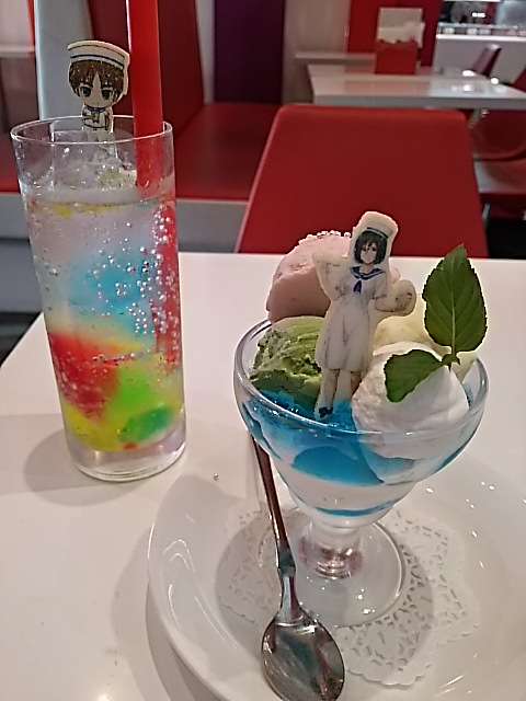色んなコラボカフェのメニューが見たい。