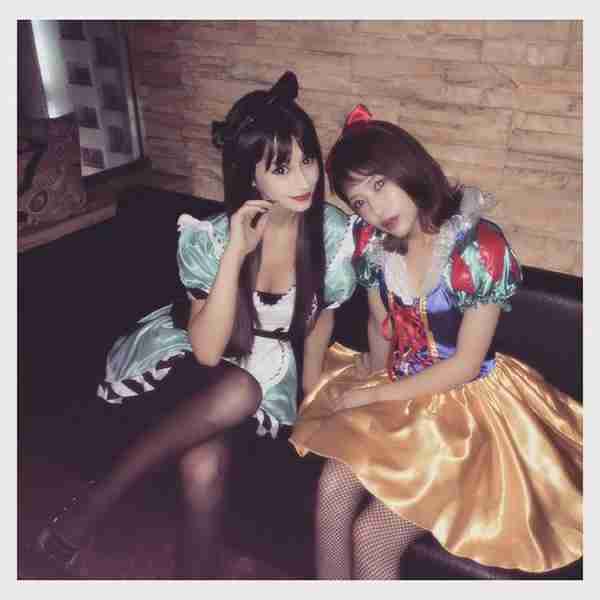ハロウィンの日、インスタで投稿されそうな写真