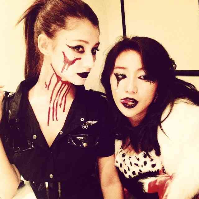 ハロウィンの日、インスタで投稿されそうな写真
