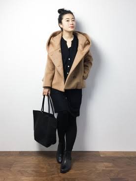 30代の秋冬の通勤スタイル