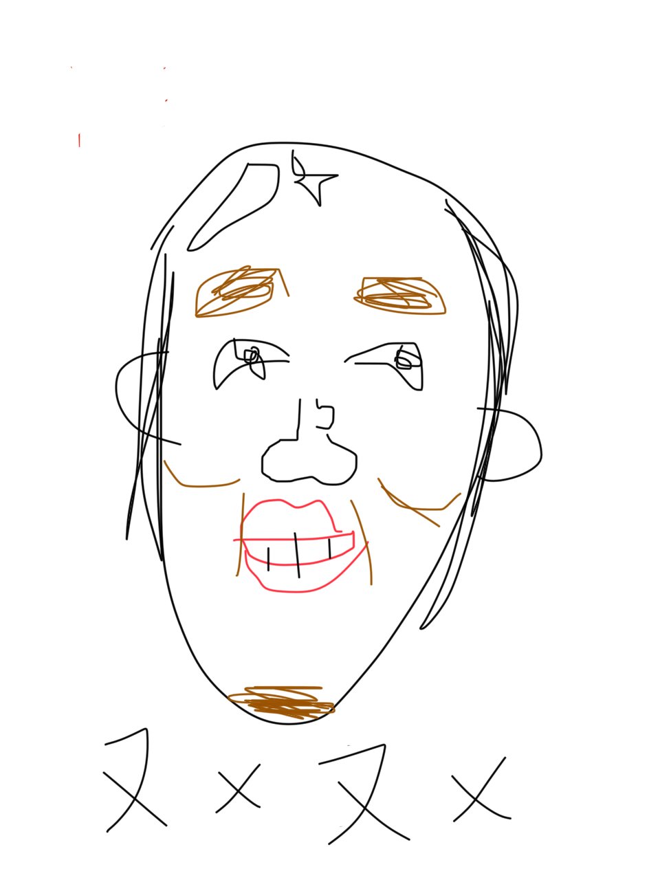 記憶だけを頼りにしてがるちゃんでよく見る画像を描くトピ