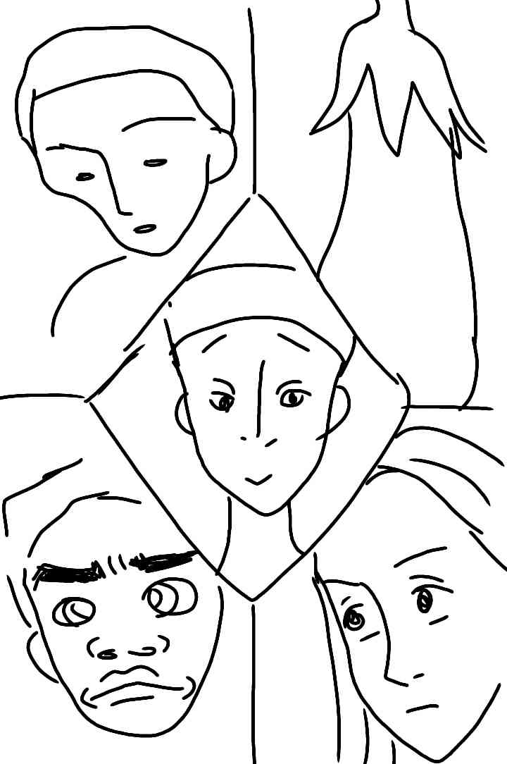 記憶だけを頼りにしてがるちゃんでよく見る画像を描くトピ