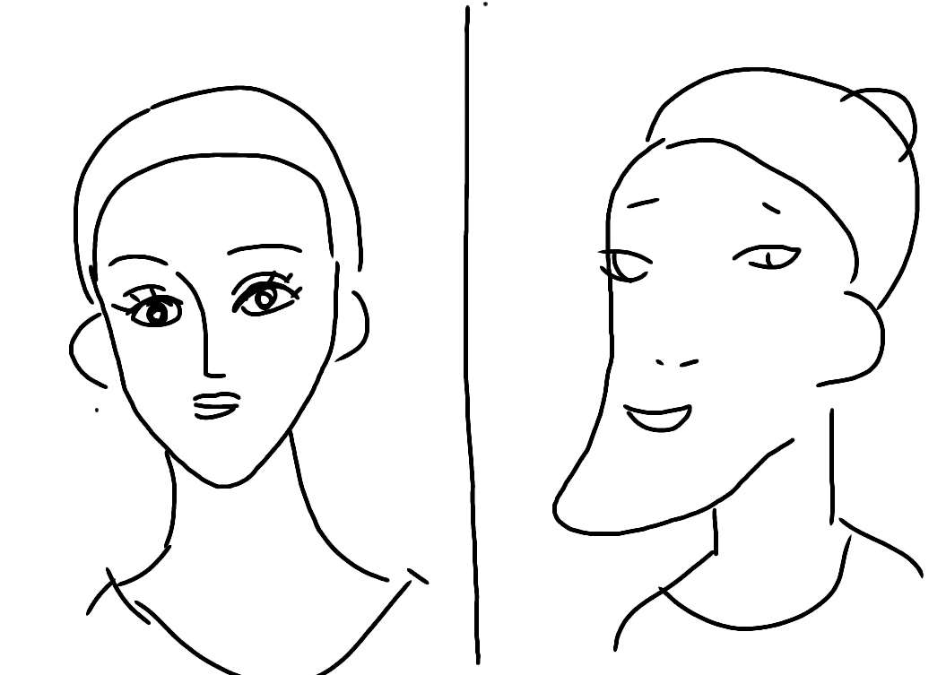 記憶だけを頼りにしてがるちゃんでよく見る画像を描くトピ