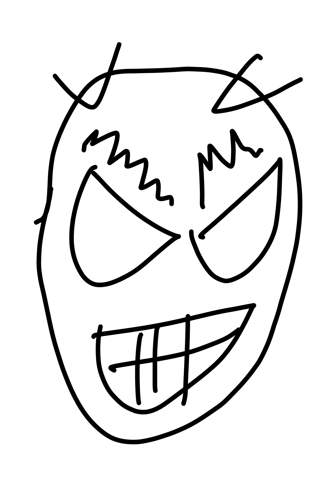 記憶だけを頼りにしてがるちゃんでよく見る画像を描くトピ