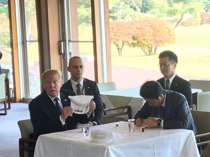 【トランプ氏来日】横田基地で演説「日本は貴重なパートナー」「いかなる独裁者も米国の決意を過小評価するな」
