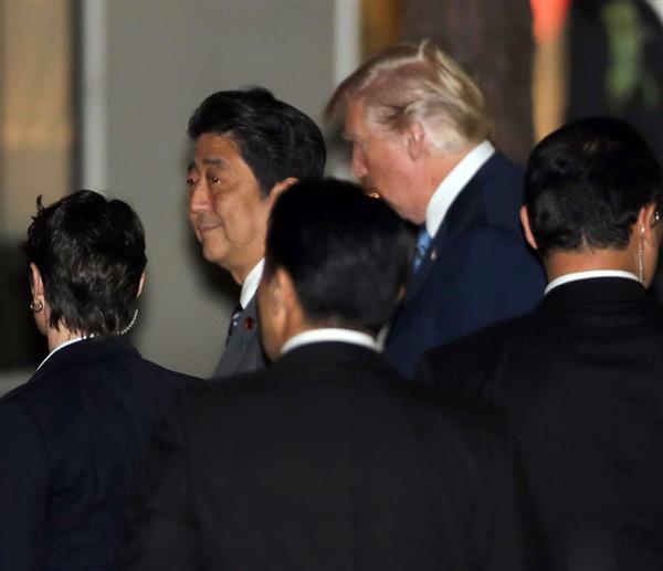 【トランプ氏来日】横田基地で演説「日本は貴重なパートナー」「いかなる独裁者も米国の決意を過小評価するな」