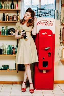 レトロなファッションが好き