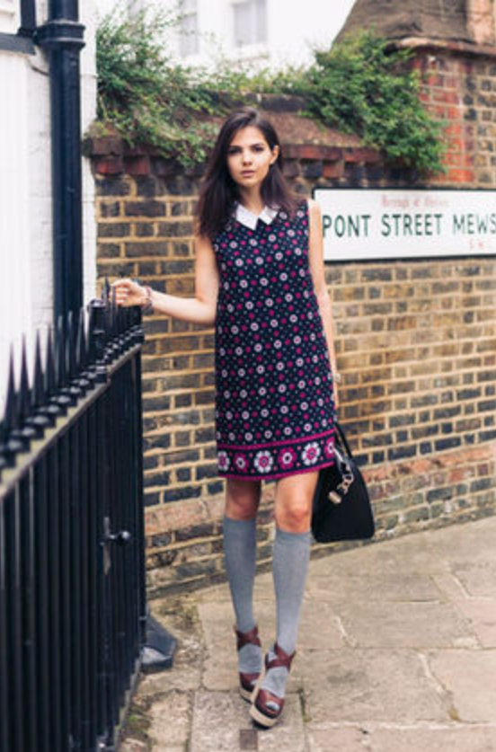 レトロなファッションが好き