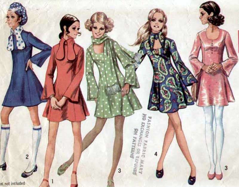 レトロなファッションが好き