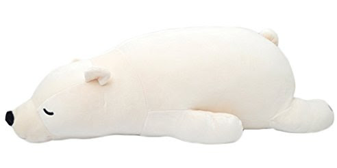 ぬいぐるみを抱いて寝る人！