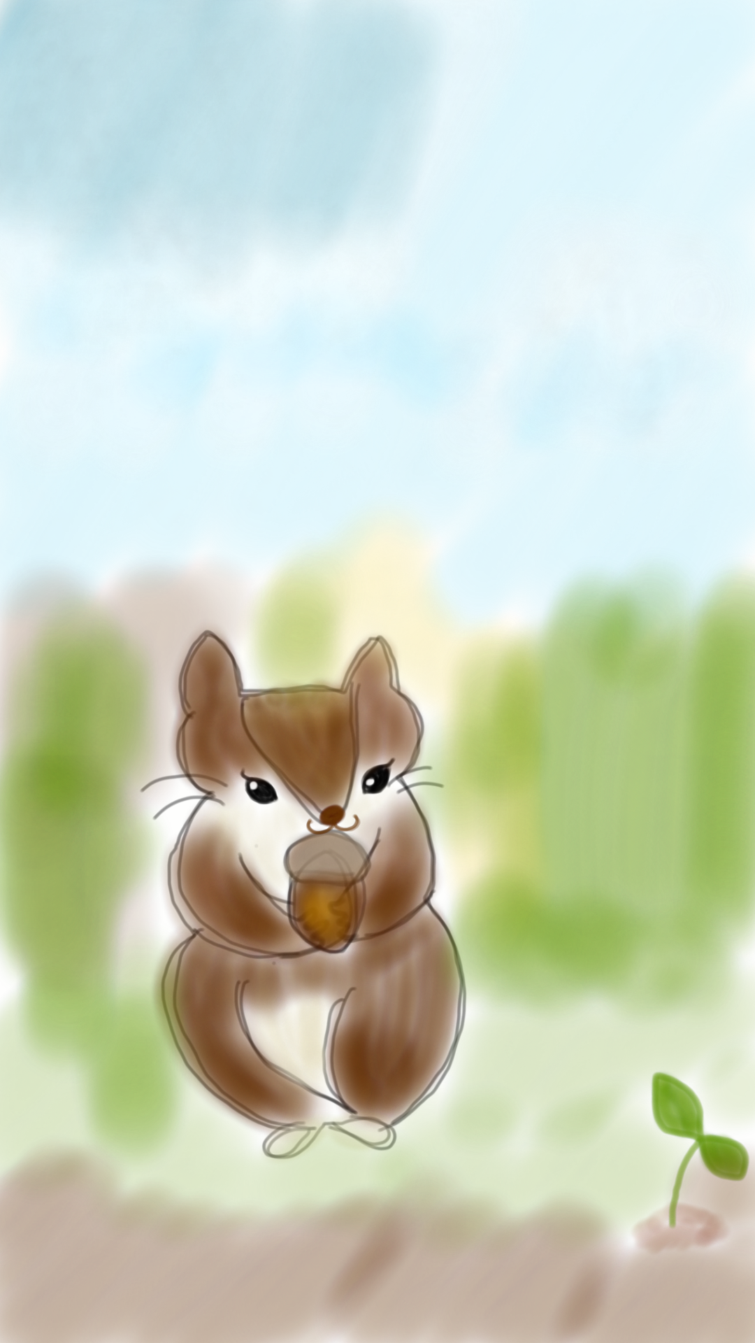 癒し系の絵を描くトピpart3