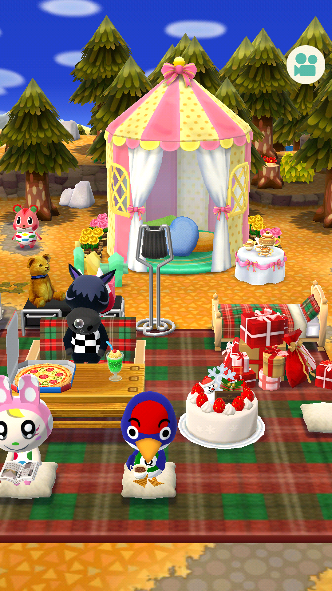 「どうぶつの森 ポケットキャンプ」始めた人！