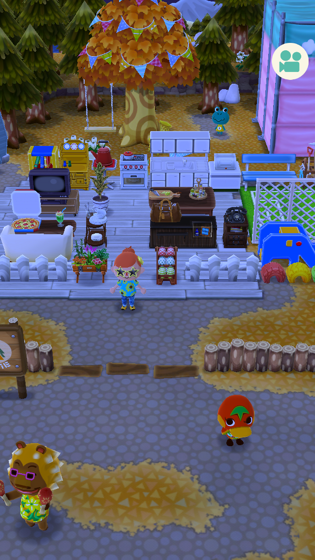 「どうぶつの森 ポケットキャンプ」始めた人！