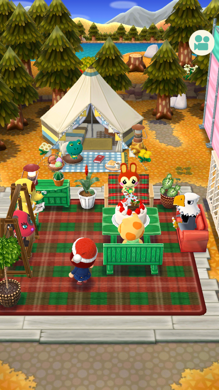 「どうぶつの森 ポケットキャンプ」始めた人！