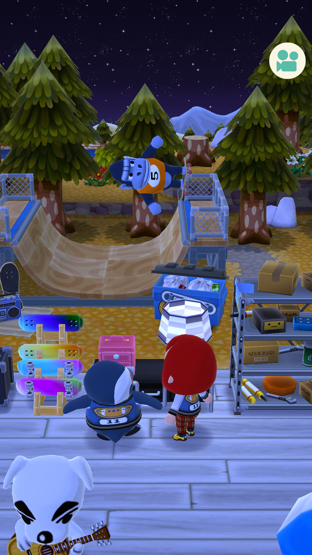 「どうぶつの森 ポケットキャンプ」始めた人！