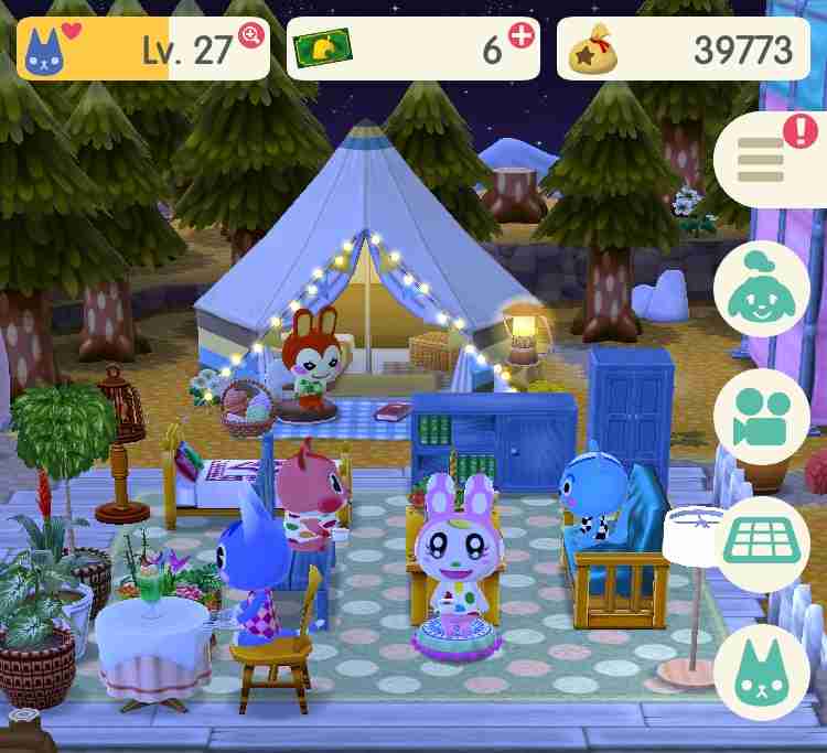 「どうぶつの森 ポケットキャンプ」始めた人！