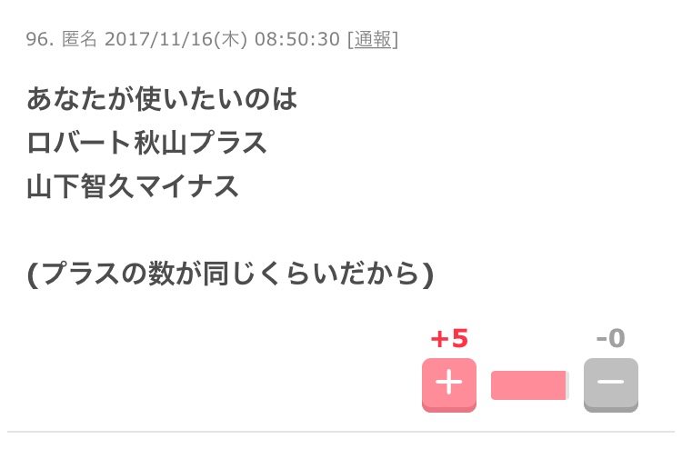 自分がTV制作側だったら使いたい芸能人