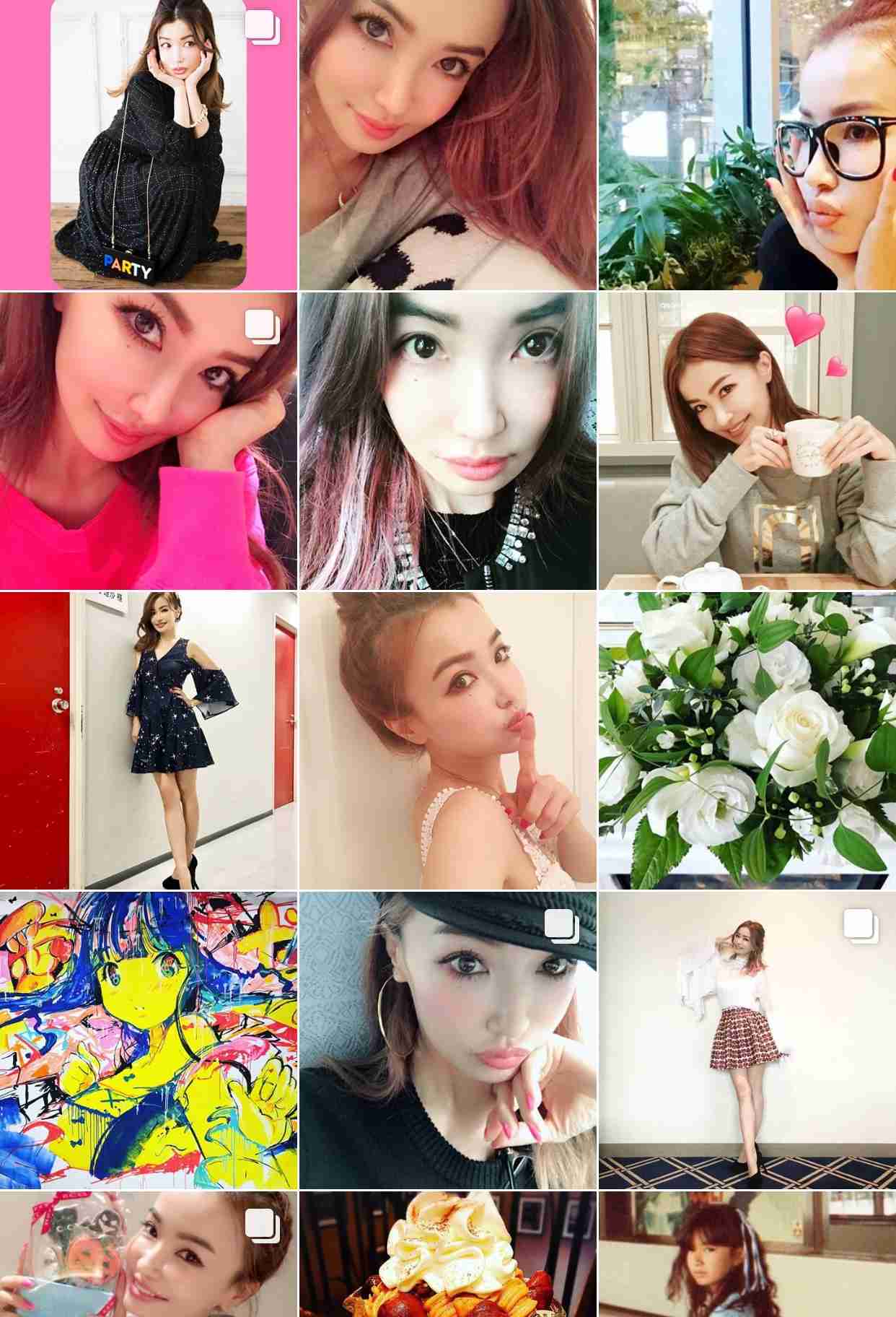 自撮りで引いてしまった有名人（インスタグラムにて）