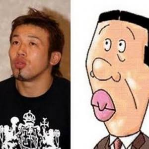 似てると思ったアニメキャラと実在の人物
