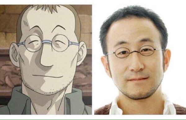 似てると思ったアニメキャラと実在の人物