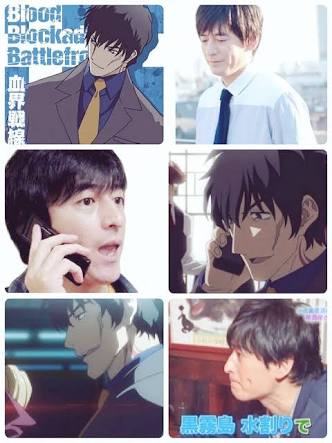 似てると思ったアニメキャラと実在の人物