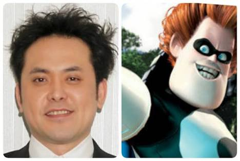 似てると思ったアニメキャラと実在の人物
