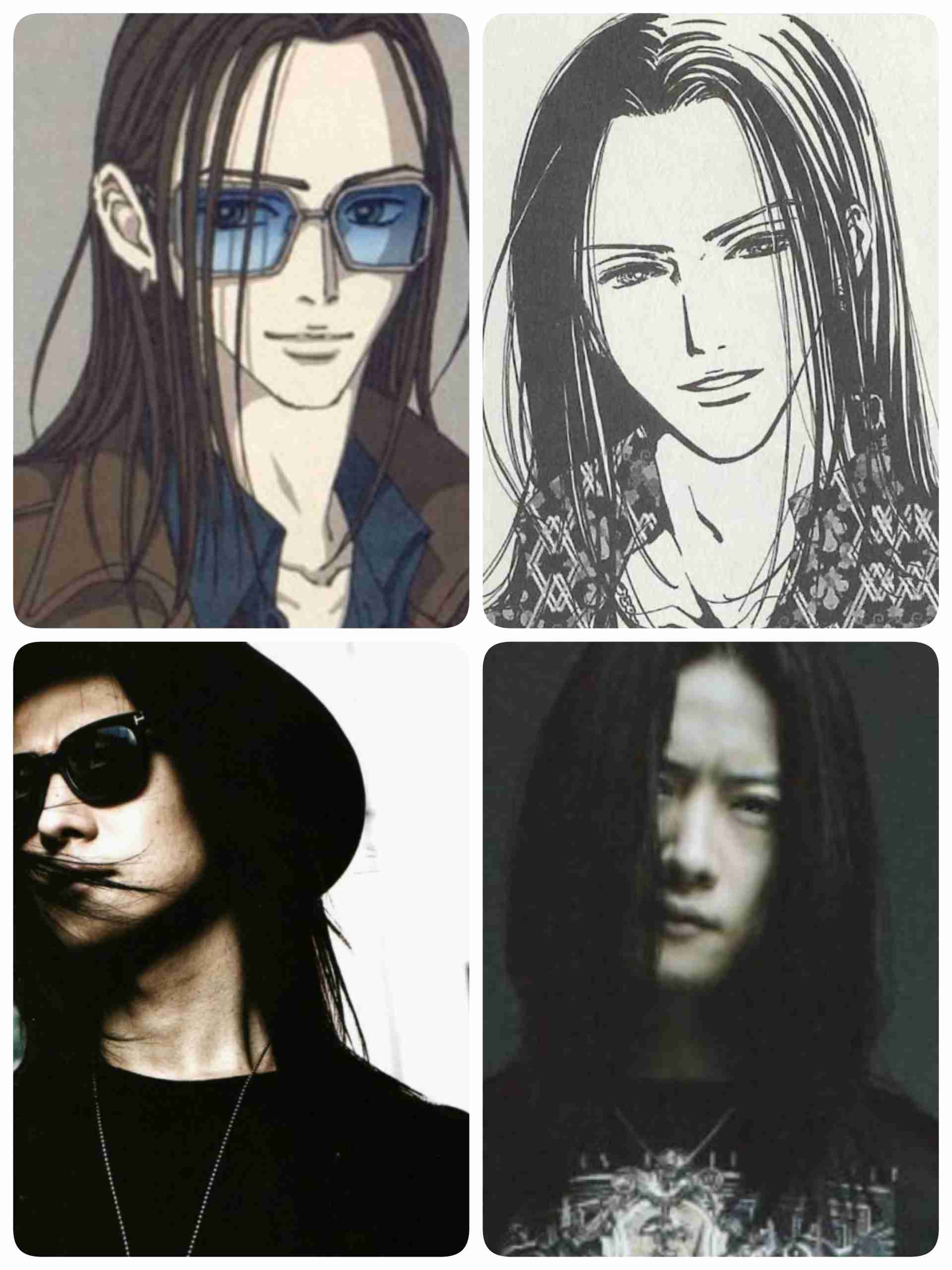 似てると思ったアニメキャラと実在の人物