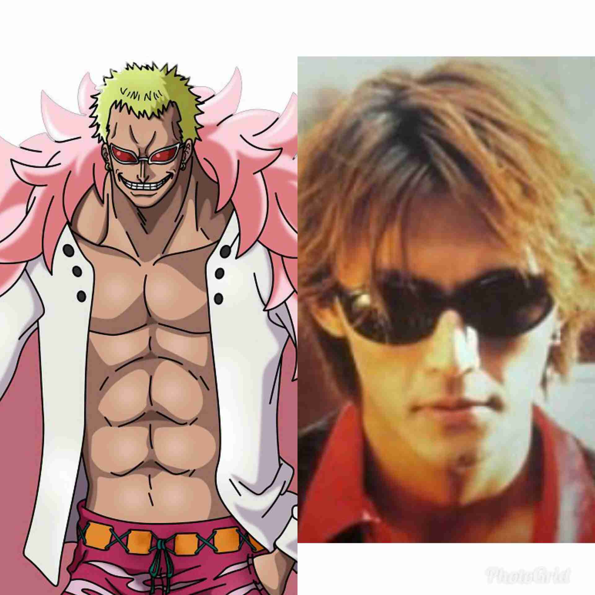 似てると思ったアニメキャラと実在の人物