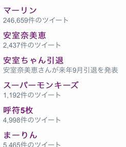 安室奈美恵の引退に興味ない人