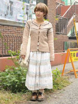 お嬢様ファッションが見たい
