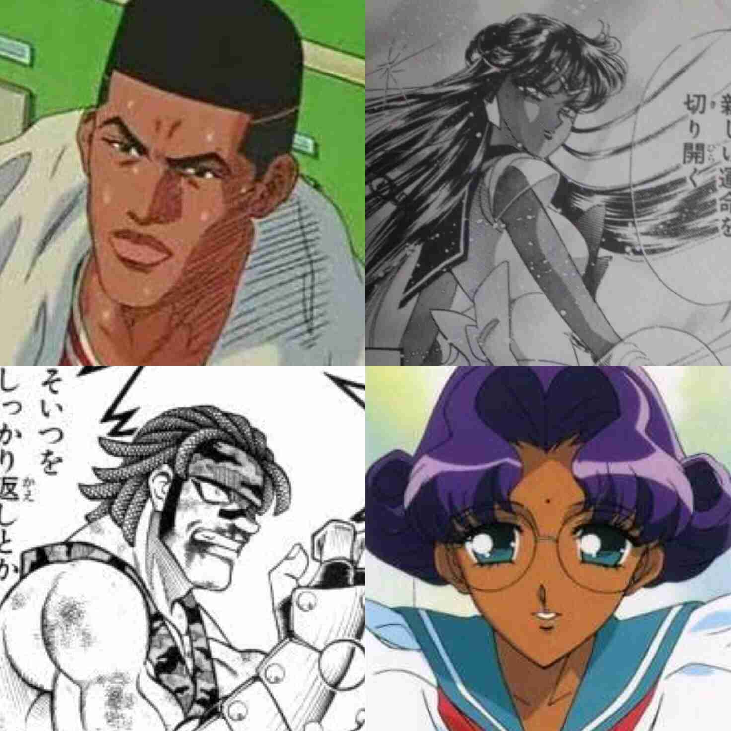 【妄想】アニメキャラの人種