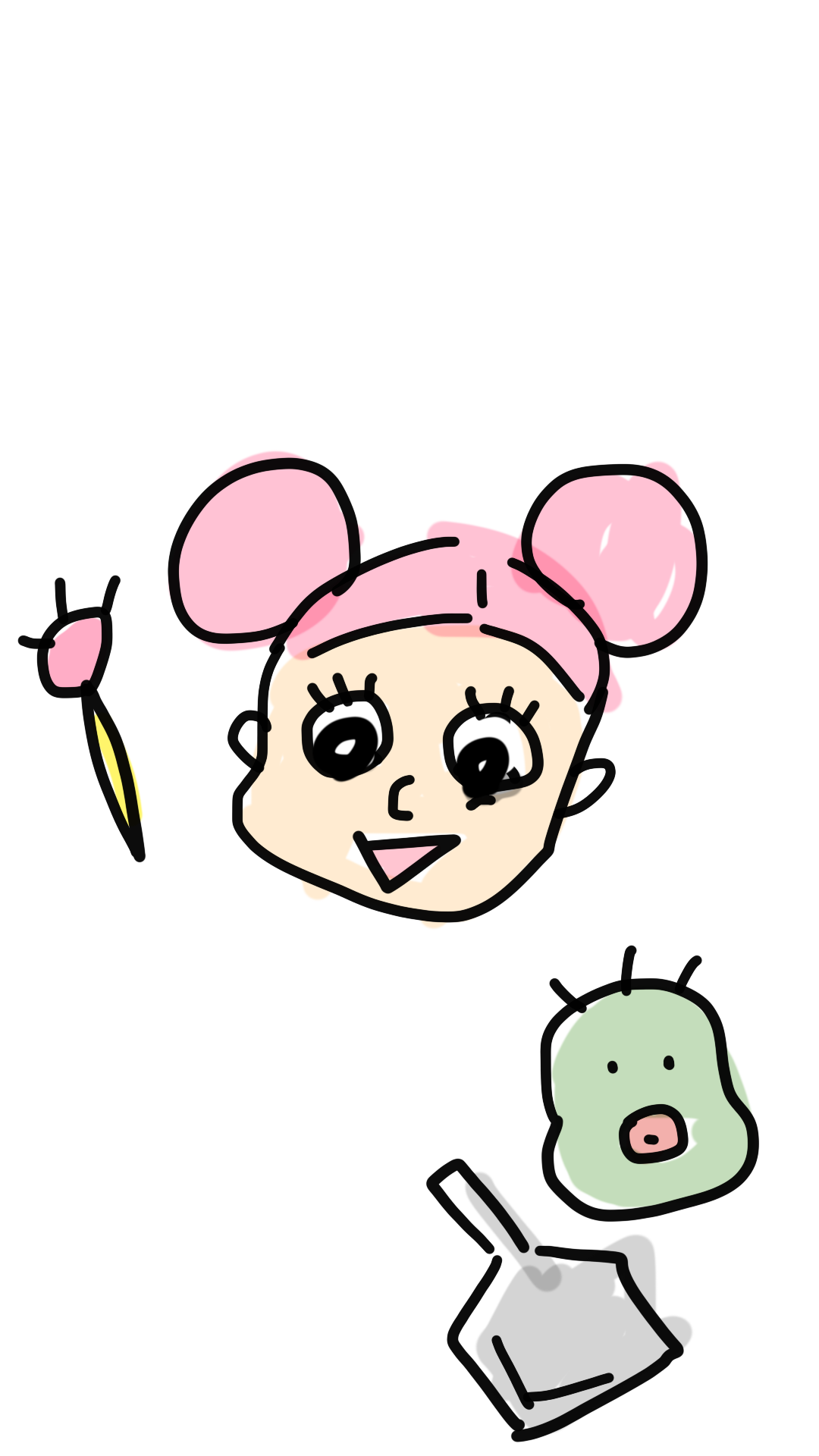 何も見ずに好きなキャラクターを描こう