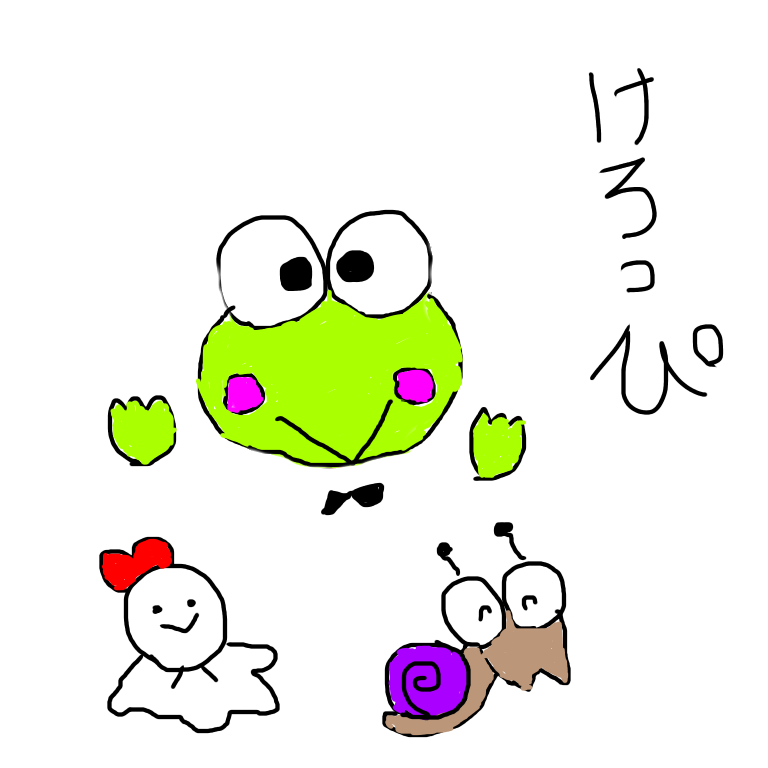 何も見ずに好きなキャラクターを描こう