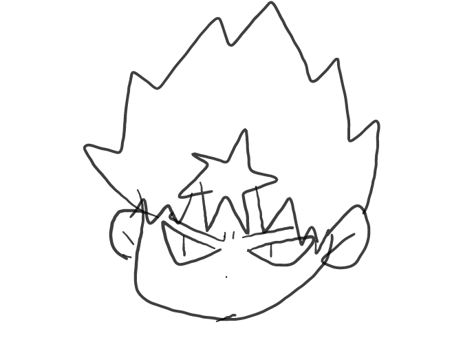 何も見ずに好きなキャラクターを描こう