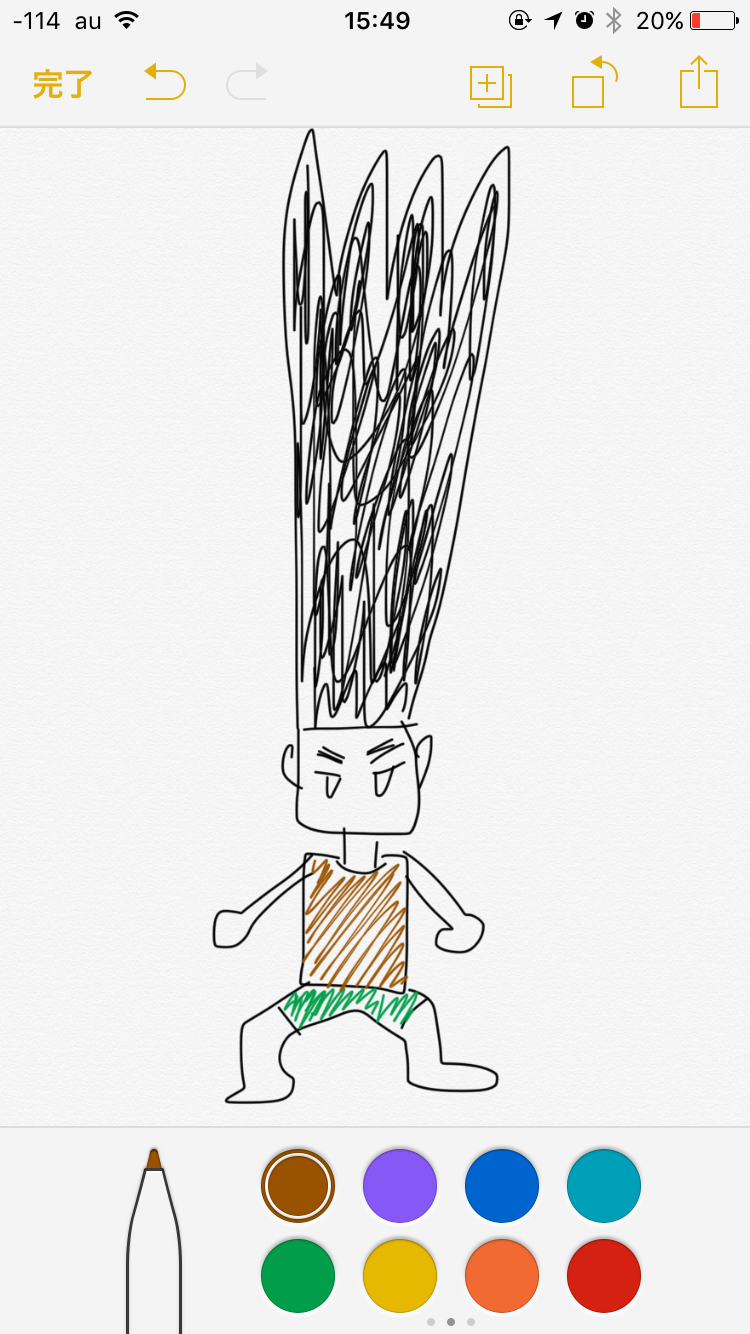 何も見ずに好きなキャラクターを描こう