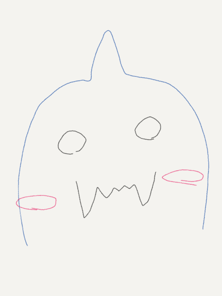 何も見ずに好きなキャラクターを描こう